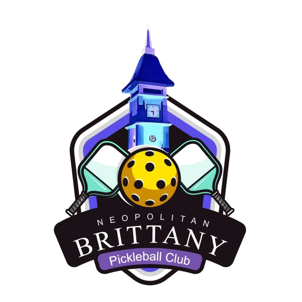 Neopolitan Brittany Pickleball Courts logo