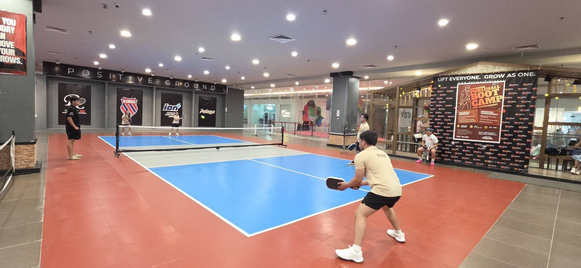 POSITIVE GROUND PICKLEBALL court photo