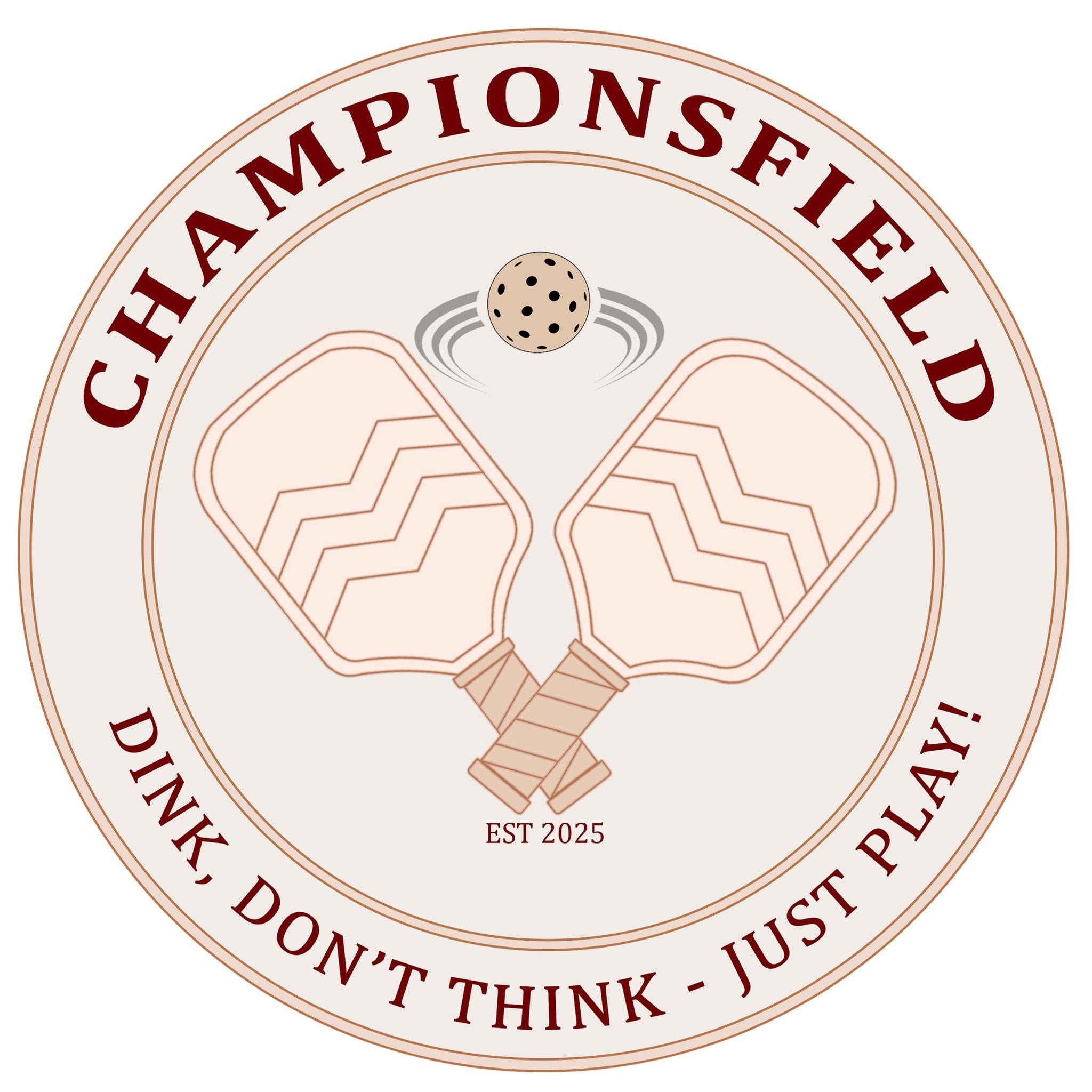 Championsfield Pickleball Court logo