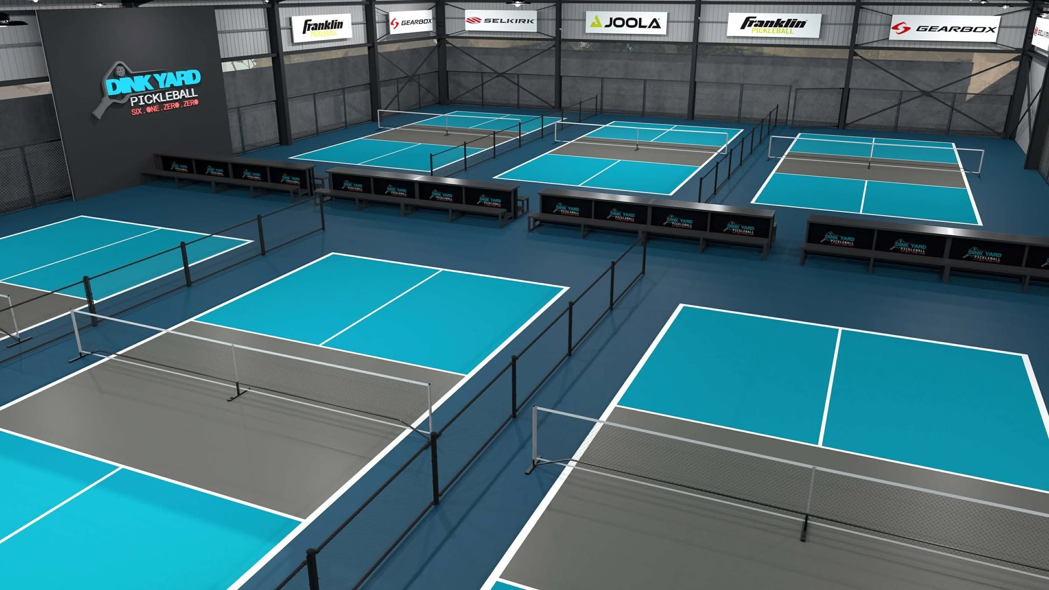 Dink Yard Pickleball 6100 court photo