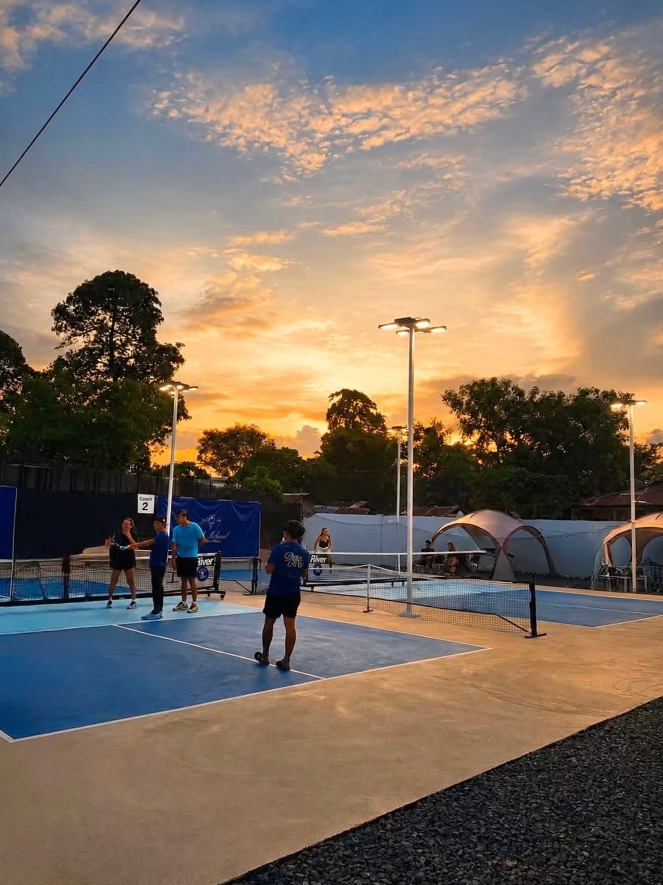 Dink Island Pickleball Mactan court photo