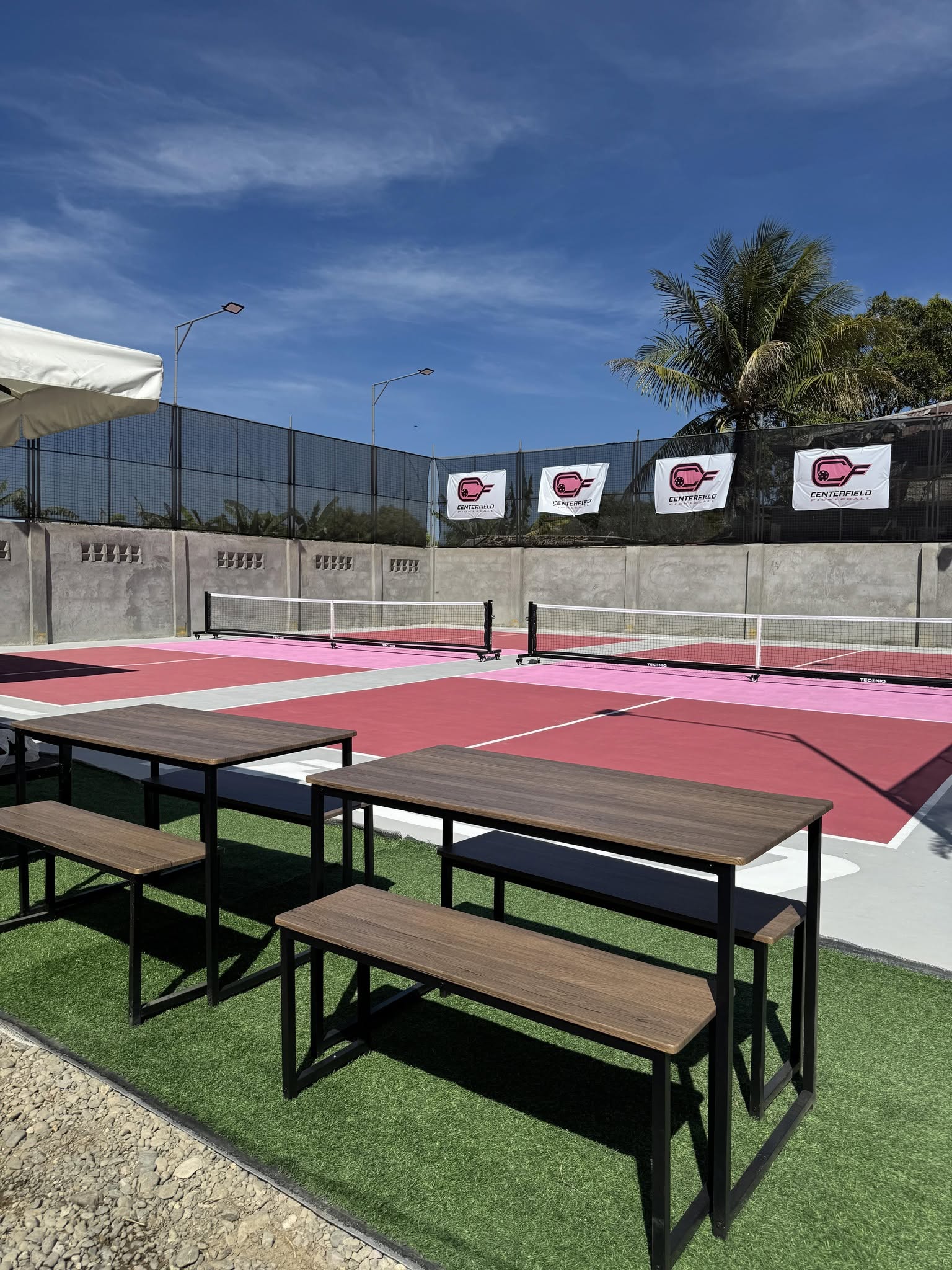 CENTERFIELD PICKLEBALL court photo