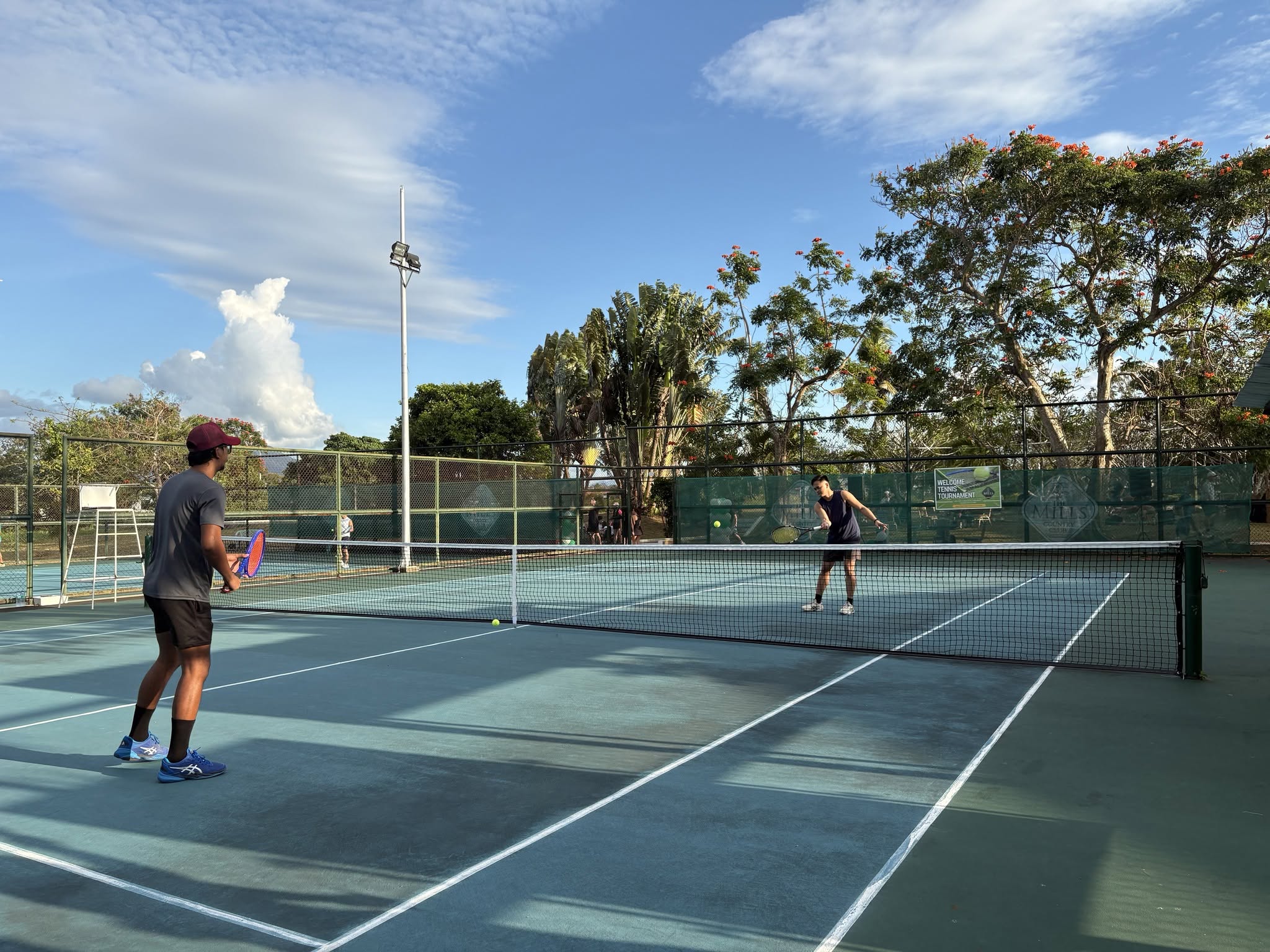 The Mills Country Club court photo