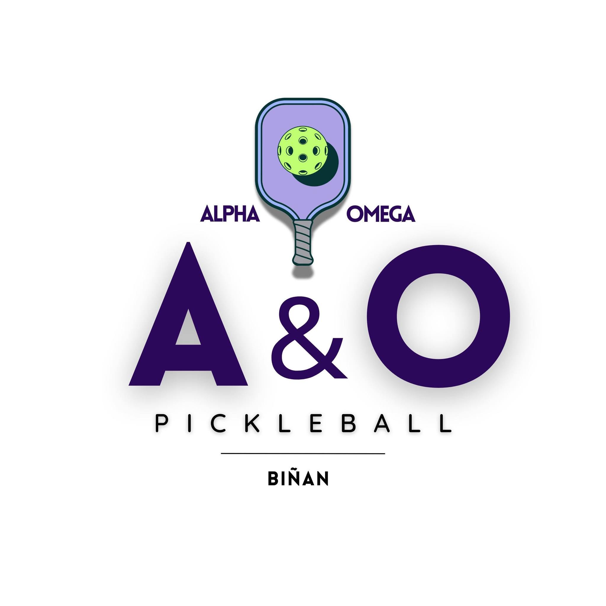 ALPHA & OMEGA PICKLEBALL logo