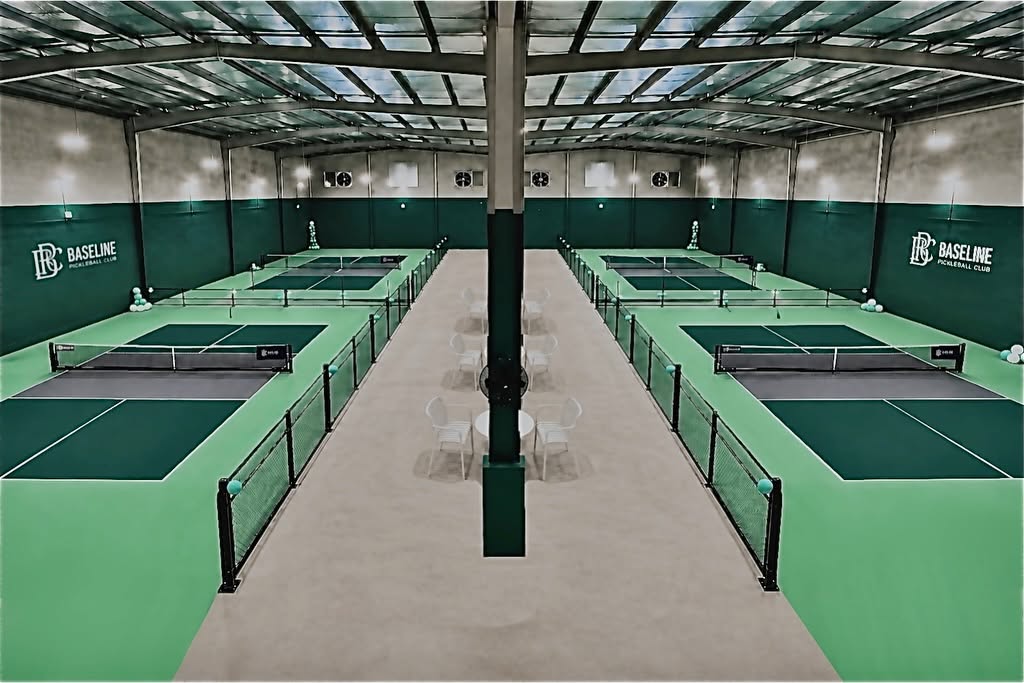 Baseline Pickleball Club court photo