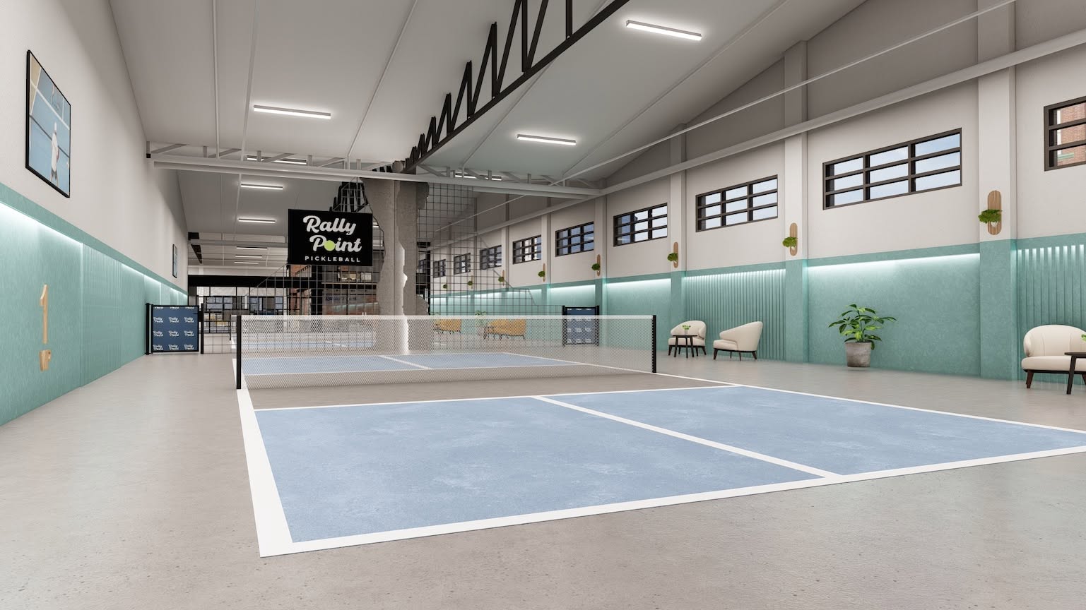 RallyPoint Pickleball court photo