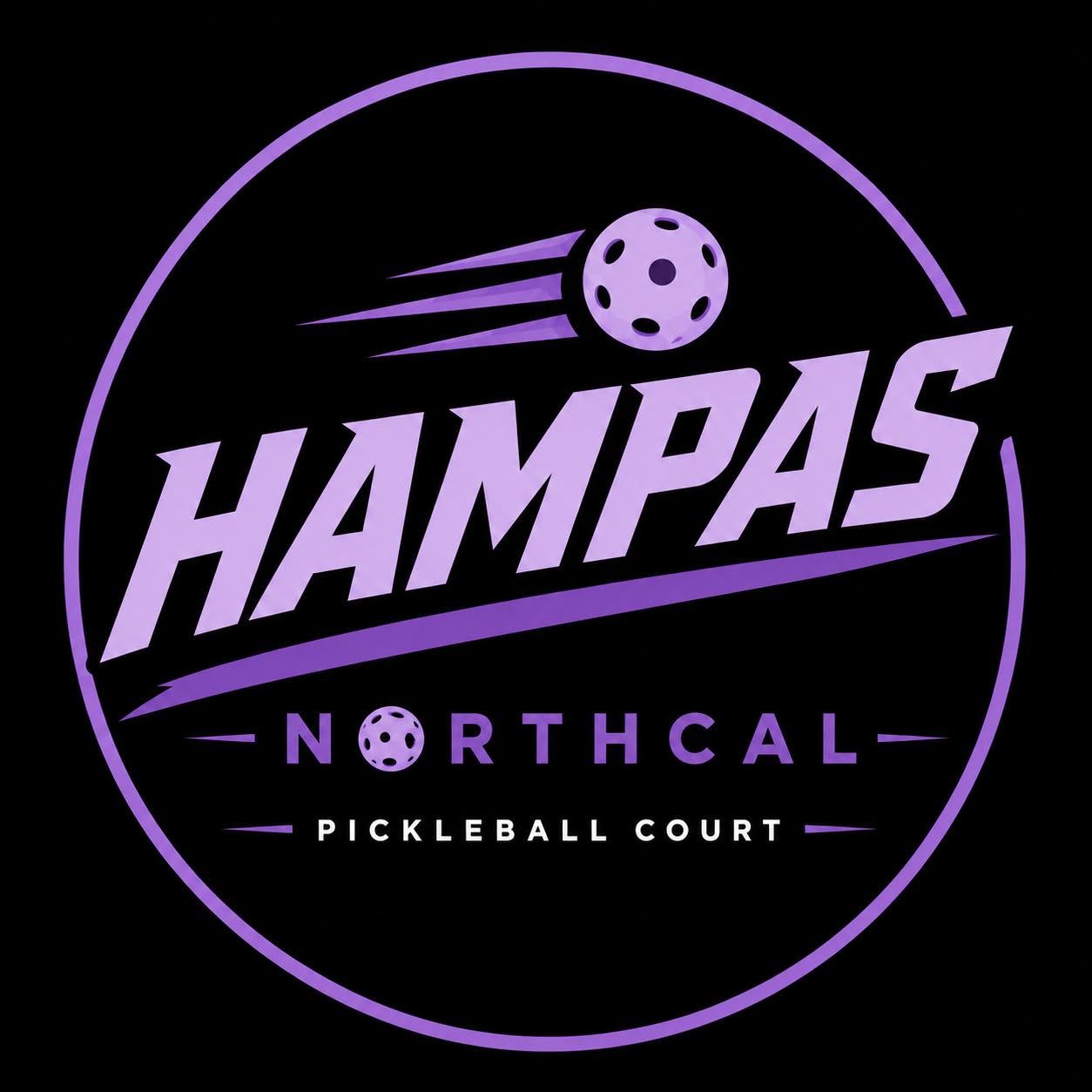 Hampas NorthCal Pickleball Court logo