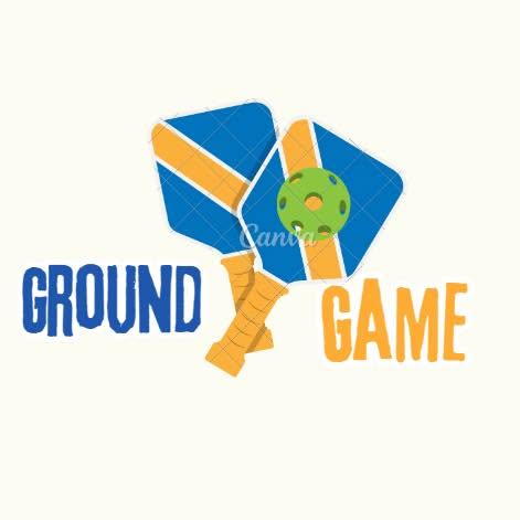 Ground Game - Pickleball / Basketball / Badminton Court logo