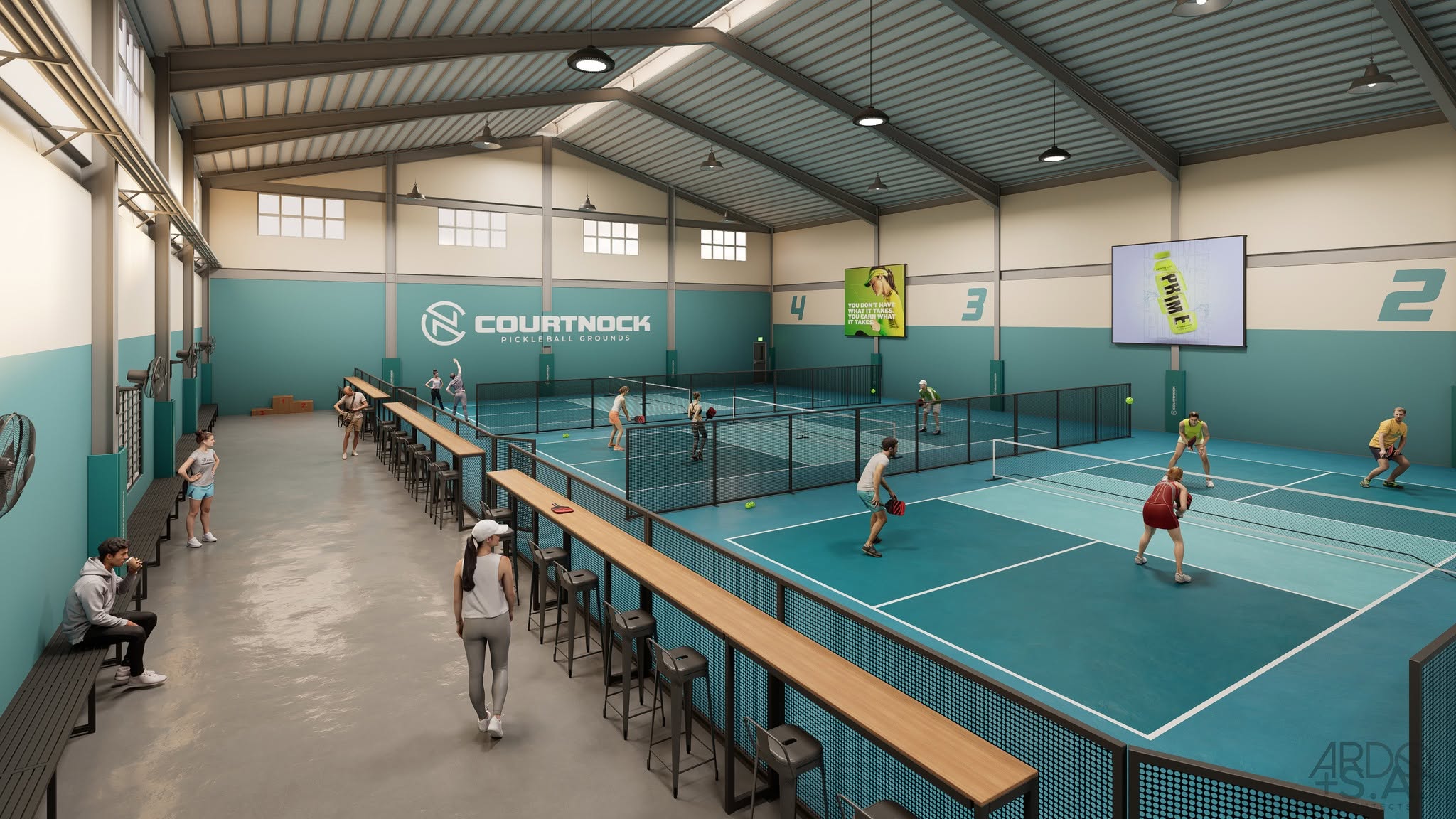 Courtnock Pickleball Grounds court photo