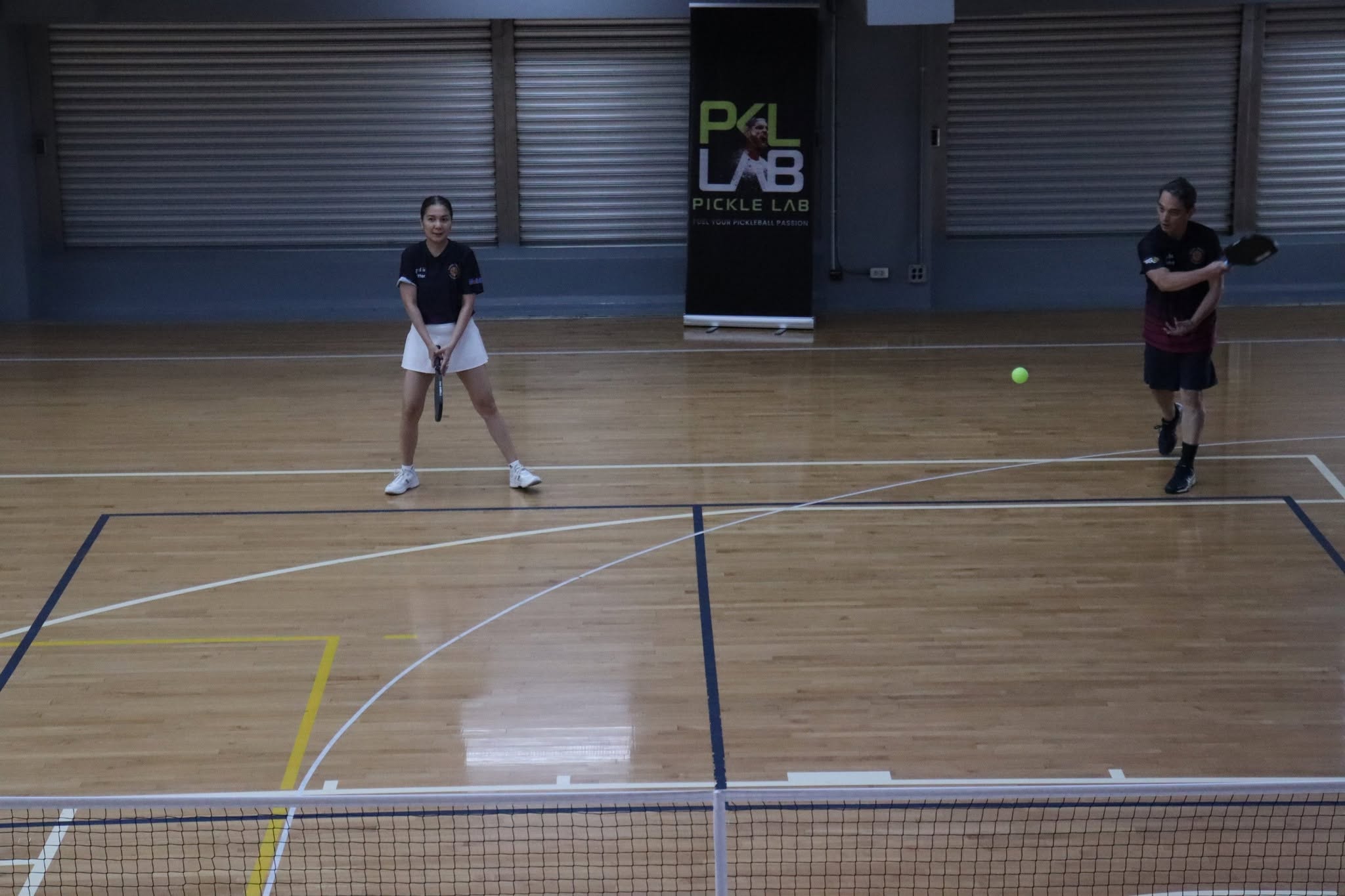 North-South Picklebnall Club court photo