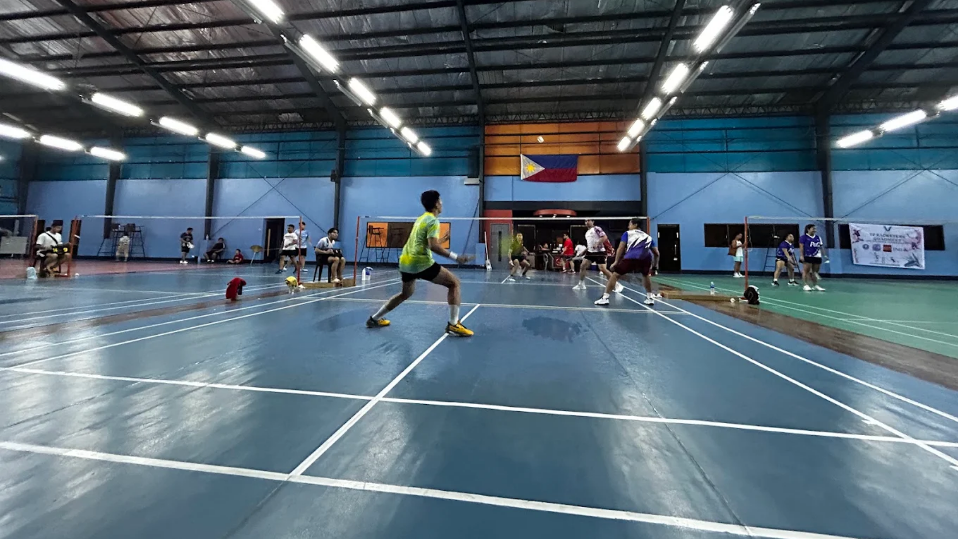 Centro Atletico Badminton (Power Up Climbing) court photo