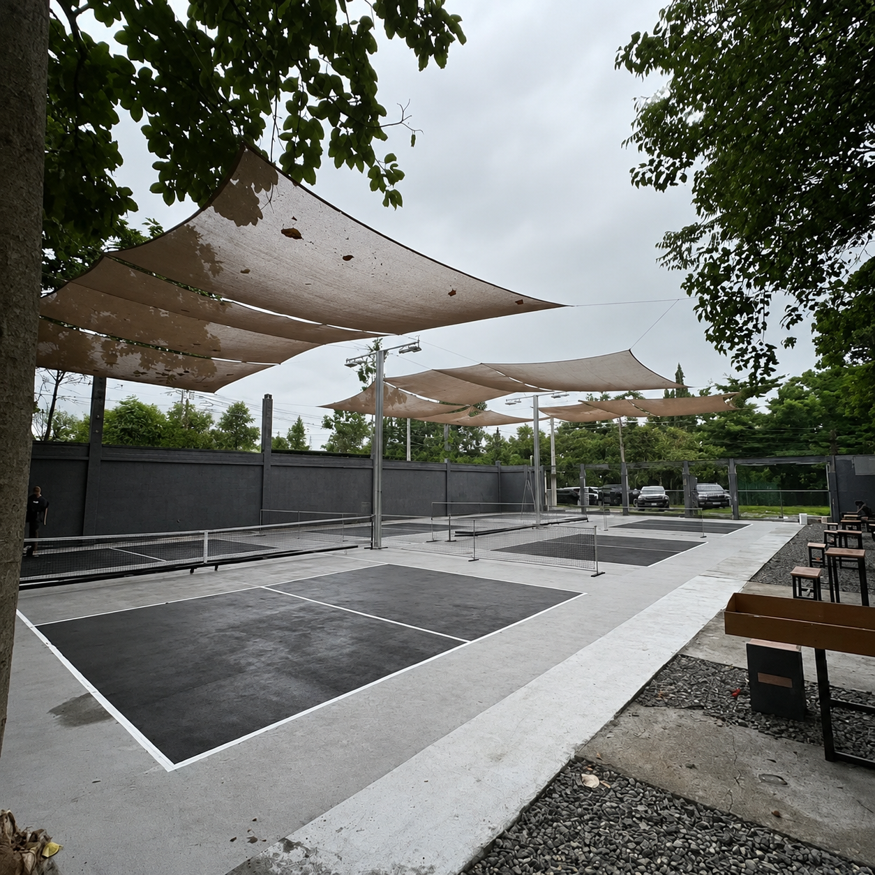 Wrong House Pickleball Courts By ZAC court photo