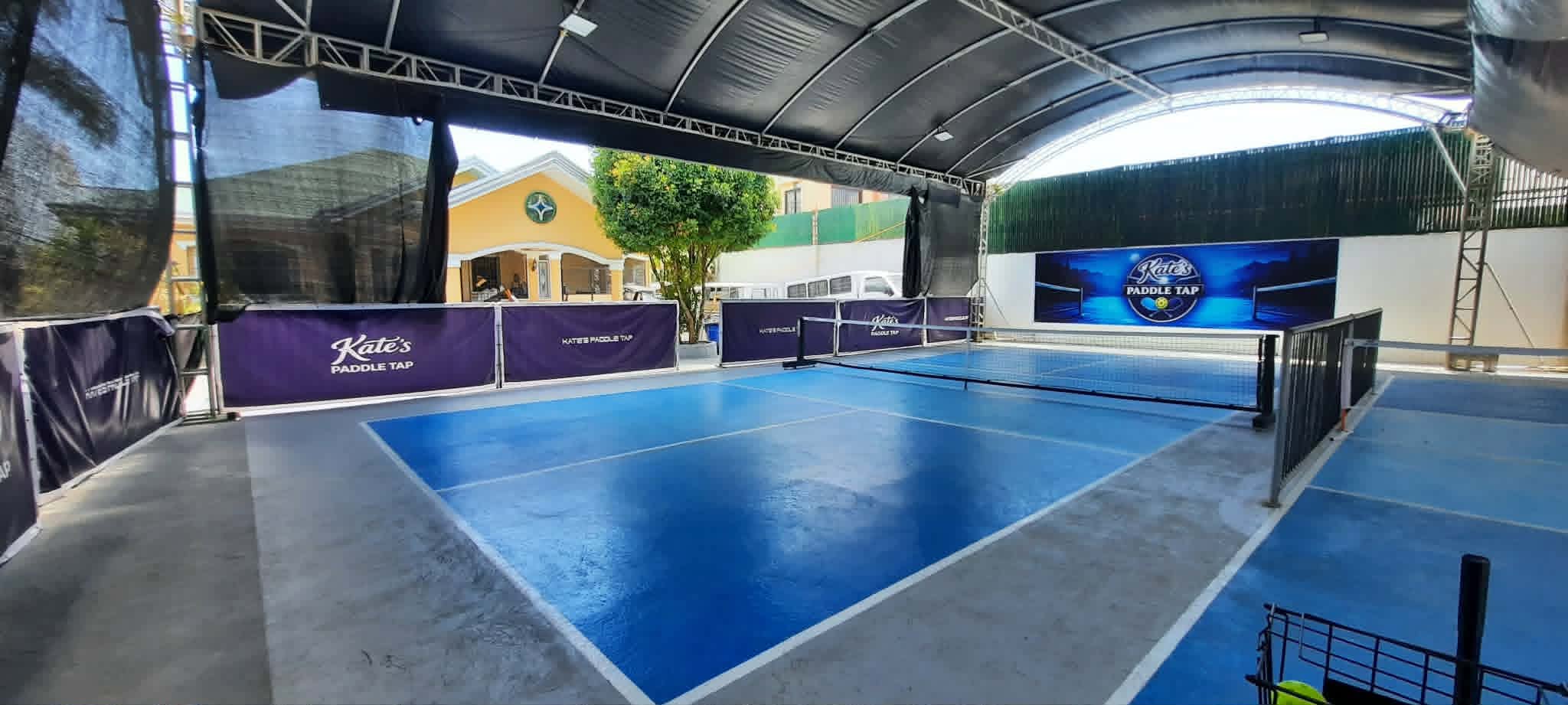 Kate's Paddle Tap Pickleball Court By Patio Luzviminda court photo