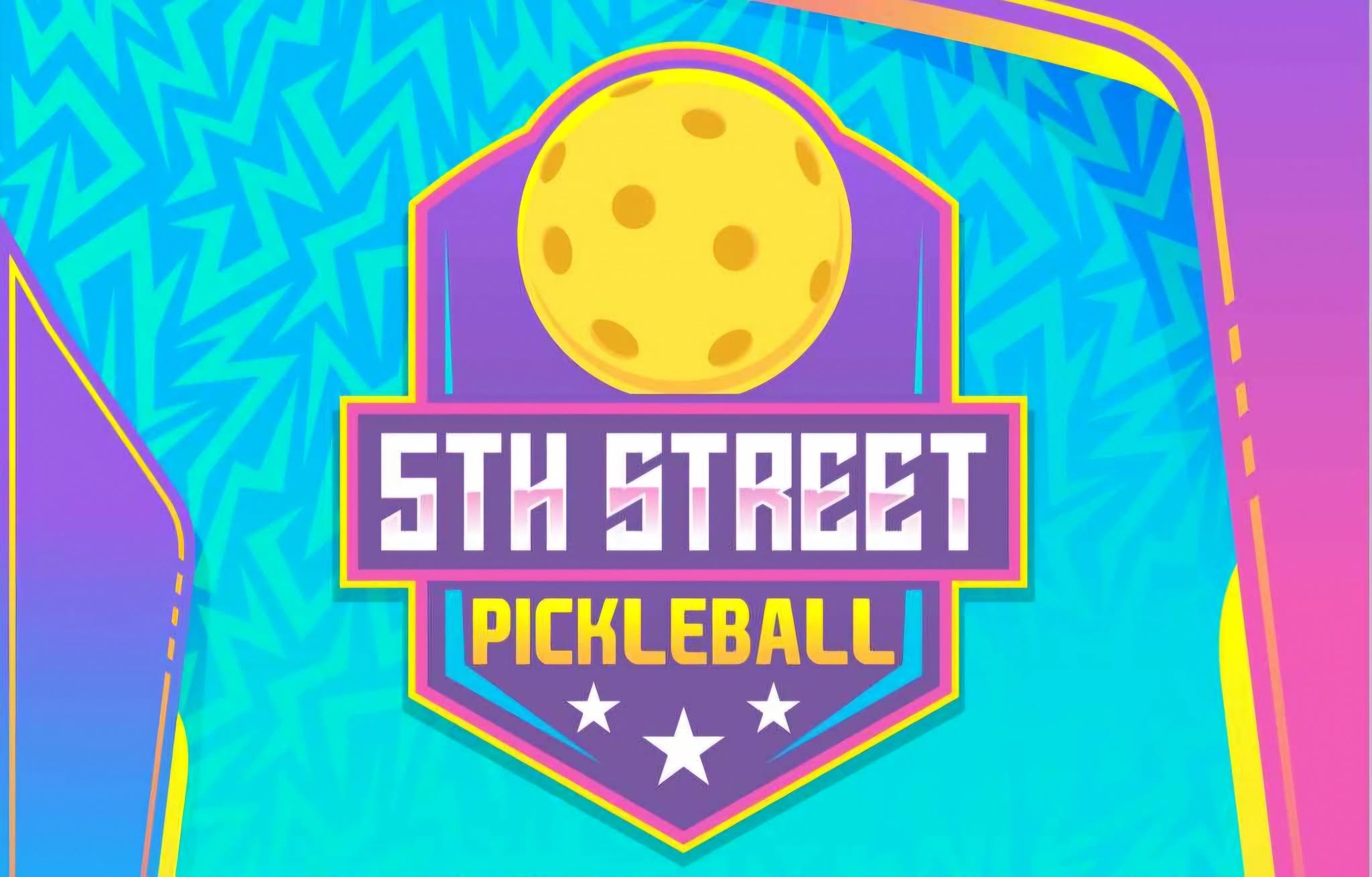 5th Street Pickleball logo